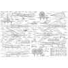 PLS-72017 1/72 Sukhoi Su-7 Full Size Scale Plans (two A2 format pages)