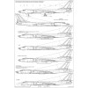 PLS-72046 1/72 Tupolev Tu-16 Badger Full Size Scale Plans (4 pages A1 format)