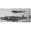 PLS-72057 1/72 Junkers Ju 86 German WW2 bomber Full Size Scale Plans (A2 page)