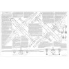 PLS-72095 1/72 Antonov An-24 twin turboprop transport/passenger aircraft Full Size Scale Plans (2xA2 p)