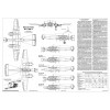 PLS-72101 1/72 Messerschmitt Bf 110 fighter Full Size Scale Plans (2xA2 p)
