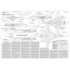 PLS-72107 1/72 Tornado combat aircraft Full Size Scale Plans (2xA2 pages)